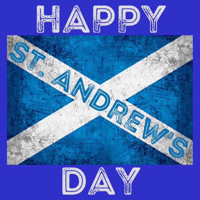 St Andrews Day Scotland Flag Scottish Happy Tartan Army Meaningful Gift Sustainable Beanie