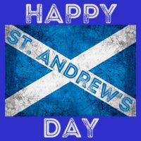 St Andrews Day Scotland Flag Scottish Happy Tartan Army Meaningful Gift Magnet
