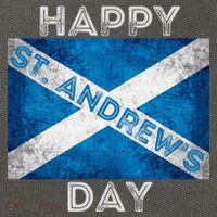 St Andrews Day Scotland Flag Scottish Happy Tartan Army Meaningful Gift Cotton Canvas Backpack