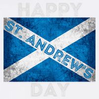 St Andrews Day Scotland Flag Scottish Happy Tartan Army Meaningful Gift Garment-Dyed Sweatshirt