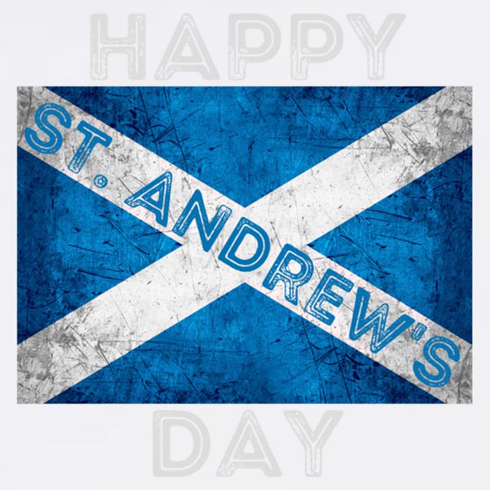 St Andrews Day Scotland Flag Scottish Happy Tartan Army Meaningful Gift Garment-Dyed Sweatshirt