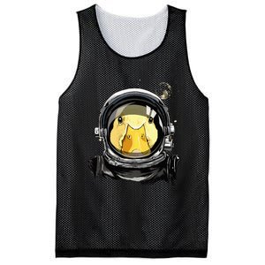 Space Astronaut Duck Face Galaxy Waterfowl Hunting Mesh Reversible Basketball Jersey Tank