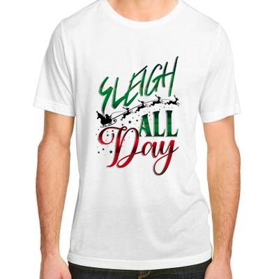 Sleigh All Day Ugly Christmas Adult ChromaSoft Performance T-Shirt