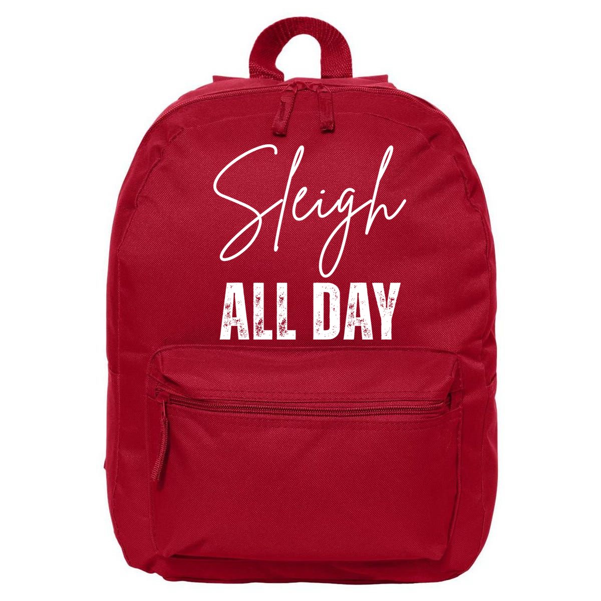 Sleigh All Day Christmas Holiday 16 in Basic Backpack