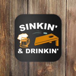 Sinkin And Drinkin Coaster