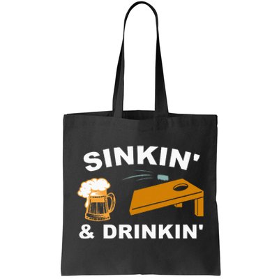 Sinkin And Drinkin Tote Bag