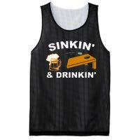 Sinkin And Drinkin Mesh Reversible Basketball Jersey Tank