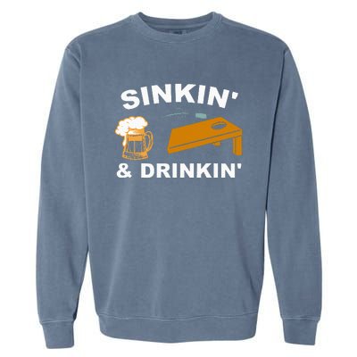 Sinkin And Drinkin Garment-Dyed Sweatshirt