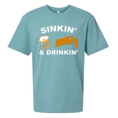 Sinkin And Drinkin Sueded Cloud Jersey T-Shirt