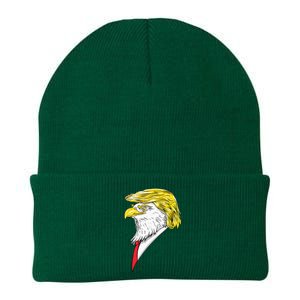 Spirit Animal Donald Trump Eagle Hair Knit Cap Winter Beanie