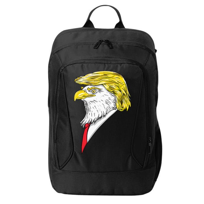 Spirit Animal Donald Trump Eagle Hair City Backpack