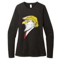 Spirit Animal Donald Trump Eagle Hair Womens CVC Long Sleeve Shirt