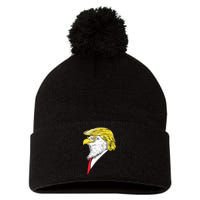 Spirit Animal Donald Trump Eagle Hair Pom Pom 12in Knit Beanie