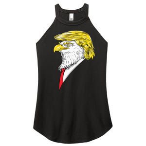 Spirit Animal Donald Trump Eagle Hair Women's Perfect Tri Rocker Tank