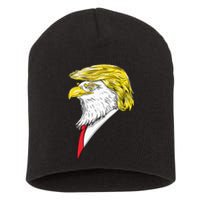 Spirit Animal Donald Trump Eagle Hair Short Acrylic Beanie