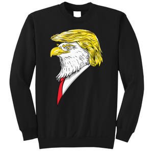 Spirit Animal Donald Trump Eagle Hair Sweatshirt