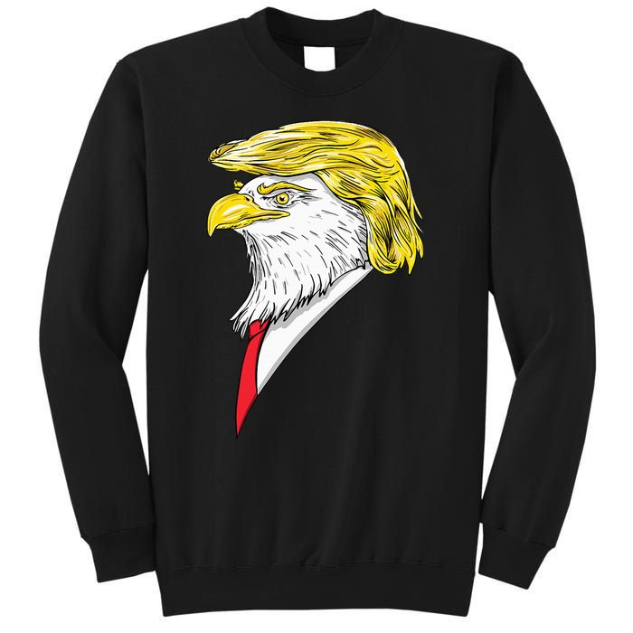 Spirit Animal Donald Trump Eagle Hair Sweatshirt