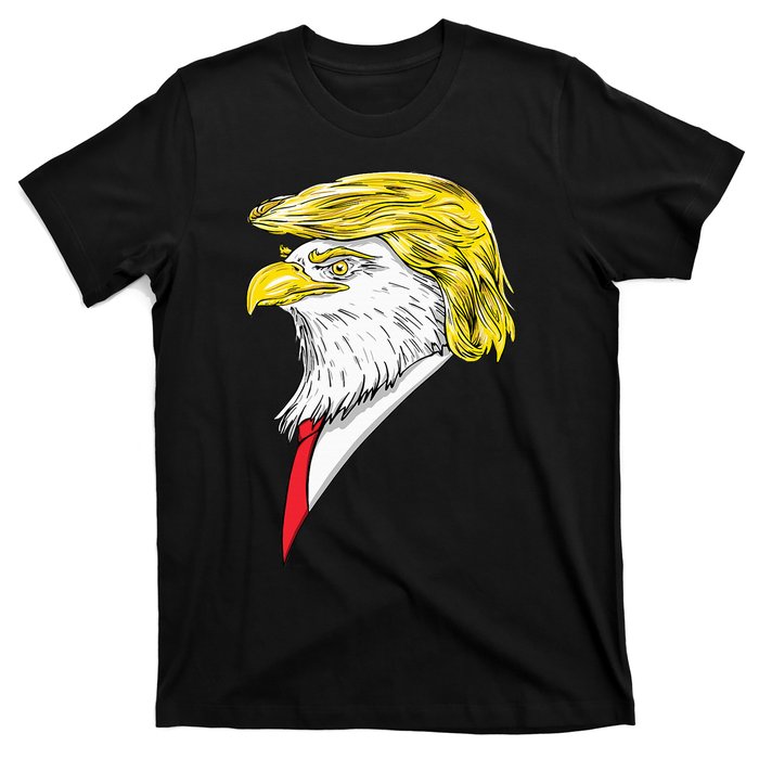 Spirit Animal Donald Trump Eagle Hair T-Shirt