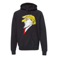 Spirit Animal Donald Trump Eagle Hair Premium Hoodie