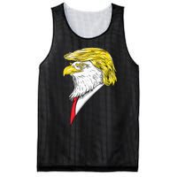 Spirit Animal Donald Trump Eagle Hair Mesh Reversible Basketball Jersey Tank