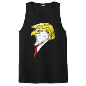 Spirit Animal Donald Trump Eagle Hair PosiCharge Competitor Tank