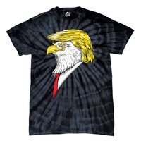 Spirit Animal Donald Trump Eagle Hair Tie-Dye T-Shirt