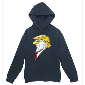 Spirit Animal Donald Trump Eagle Hair Urban Pullover Hoodie