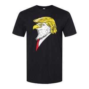 Spirit Animal Donald Trump Eagle Hair Softstyle CVC T-Shirt