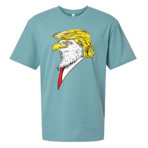 Spirit Animal Donald Trump Eagle Hair Sueded Cloud Jersey T-Shirt