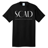 SCAD Art Deco Style College Long Sleeve Tall T-Shirt