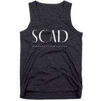 SCAD Art Deco Style College Long Sleeve Tank Top