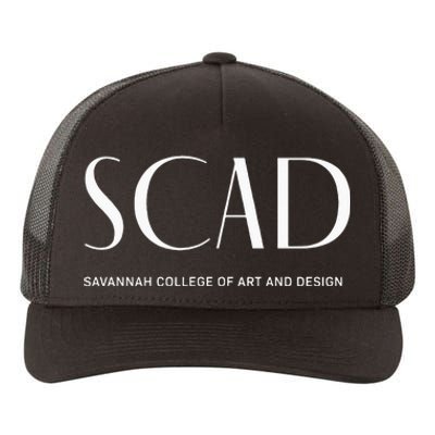 SCAD Art Deco College Yupoong Adult 5-Panel Trucker Hat