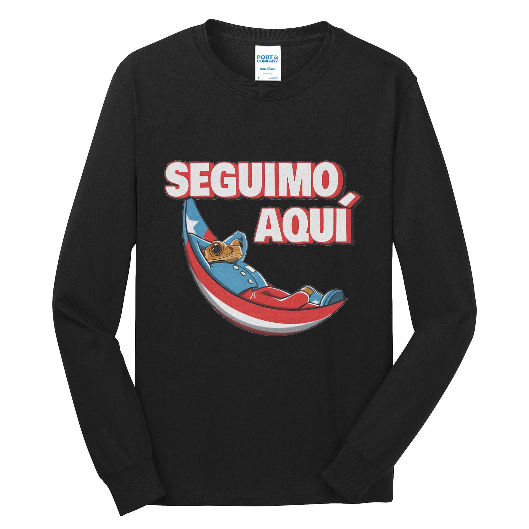 Seguimo Aqui Debi Tirar Album Mas Fotos Frog Lover Design Tall Long Sleeve T-Shirt