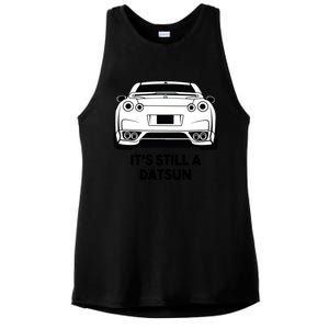 Still A Datsun Ladies PosiCharge Tri-Blend Wicking Tank