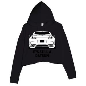 Still A Datsun Crop Fleece Hoodie