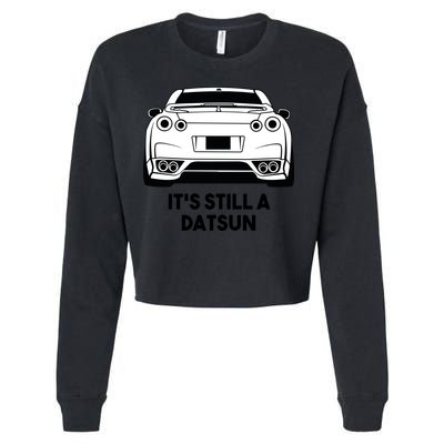 Still A Datsun Cropped Pullover Crew