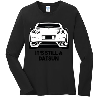 Still A Datsun Ladies Long Sleeve Shirt