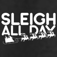 Sleigh All Day 7 Panel Mesh Trucker Snapback Hat