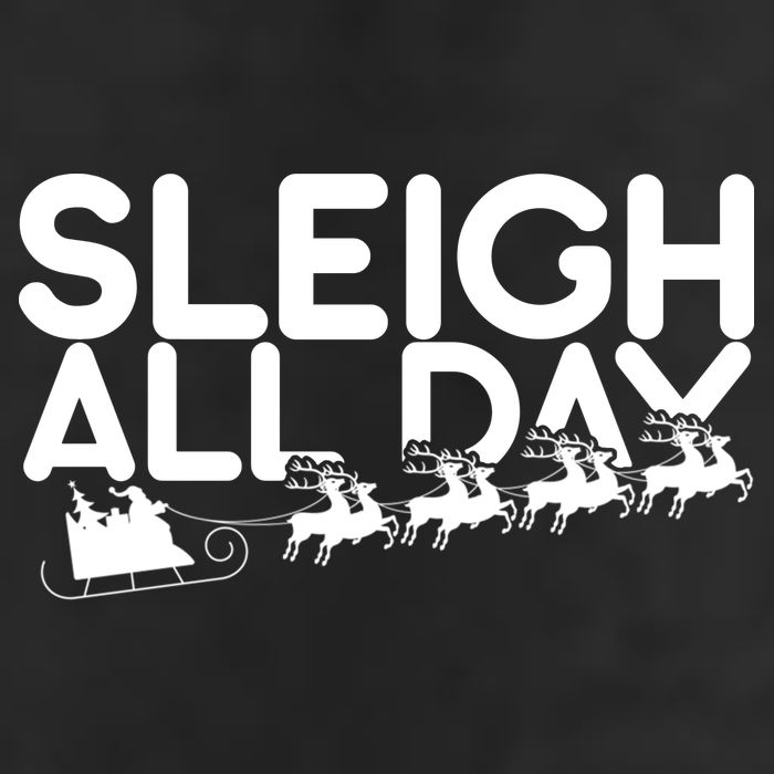 Sleigh All Day 7 Panel Mesh Trucker Snapback Hat