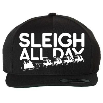 Sleigh All Day Wool Snapback Cap