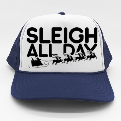 Sleigh All Day Trucker Hat