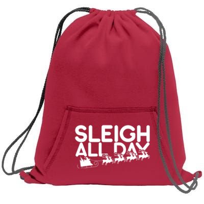 Sleigh All Day Sweatshirt Cinch Pack Bag