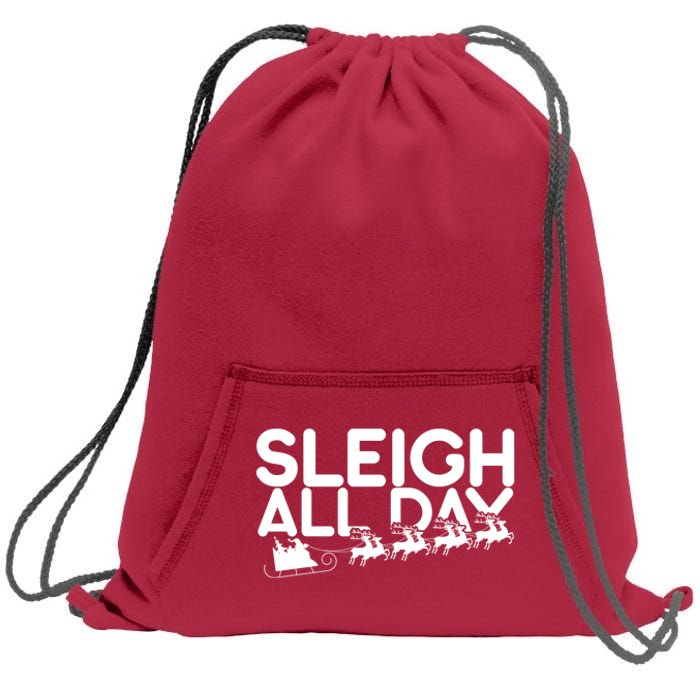 Sleigh All Day Sweatshirt Cinch Pack Bag