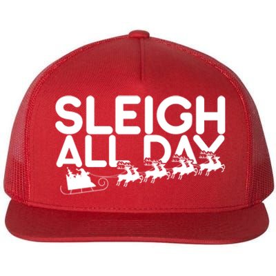 Sleigh All Day Flat Bill Trucker Hat