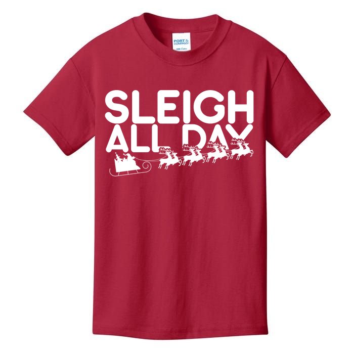 Sleigh All Day Kids T-Shirt