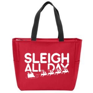 Sleigh All Day Zip Tote Bag