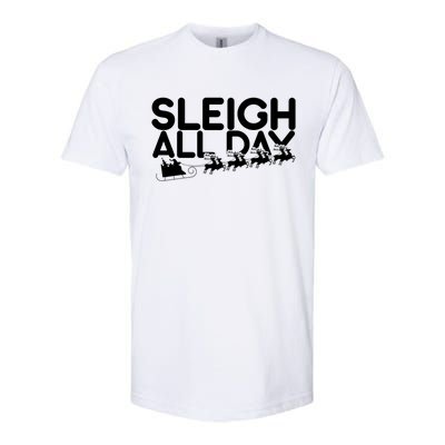 Sleigh All Day Softstyle® CVC T-Shirt