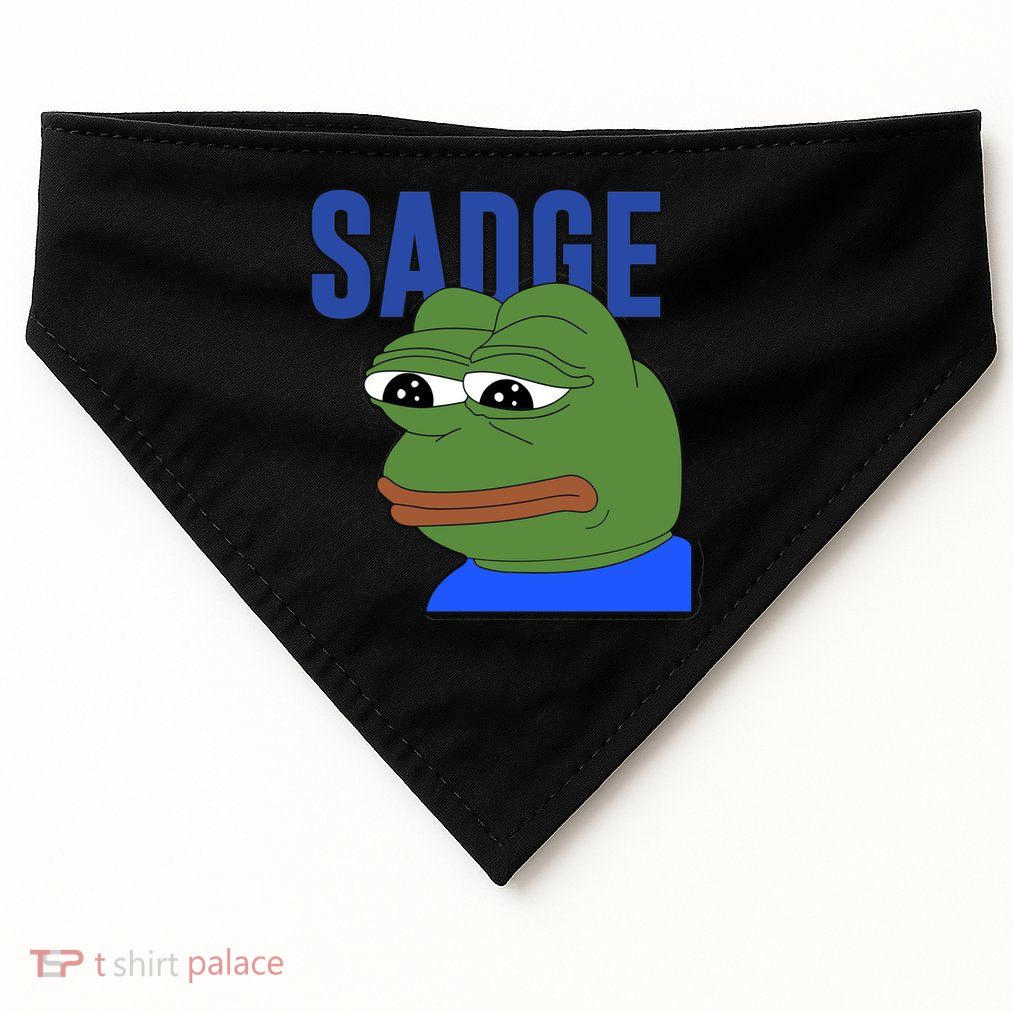 SADGE Meme USA-Made Doggie Bandana