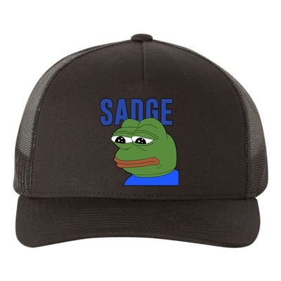 SADGE Meme Yupoong Adult 5-Panel Trucker Hat