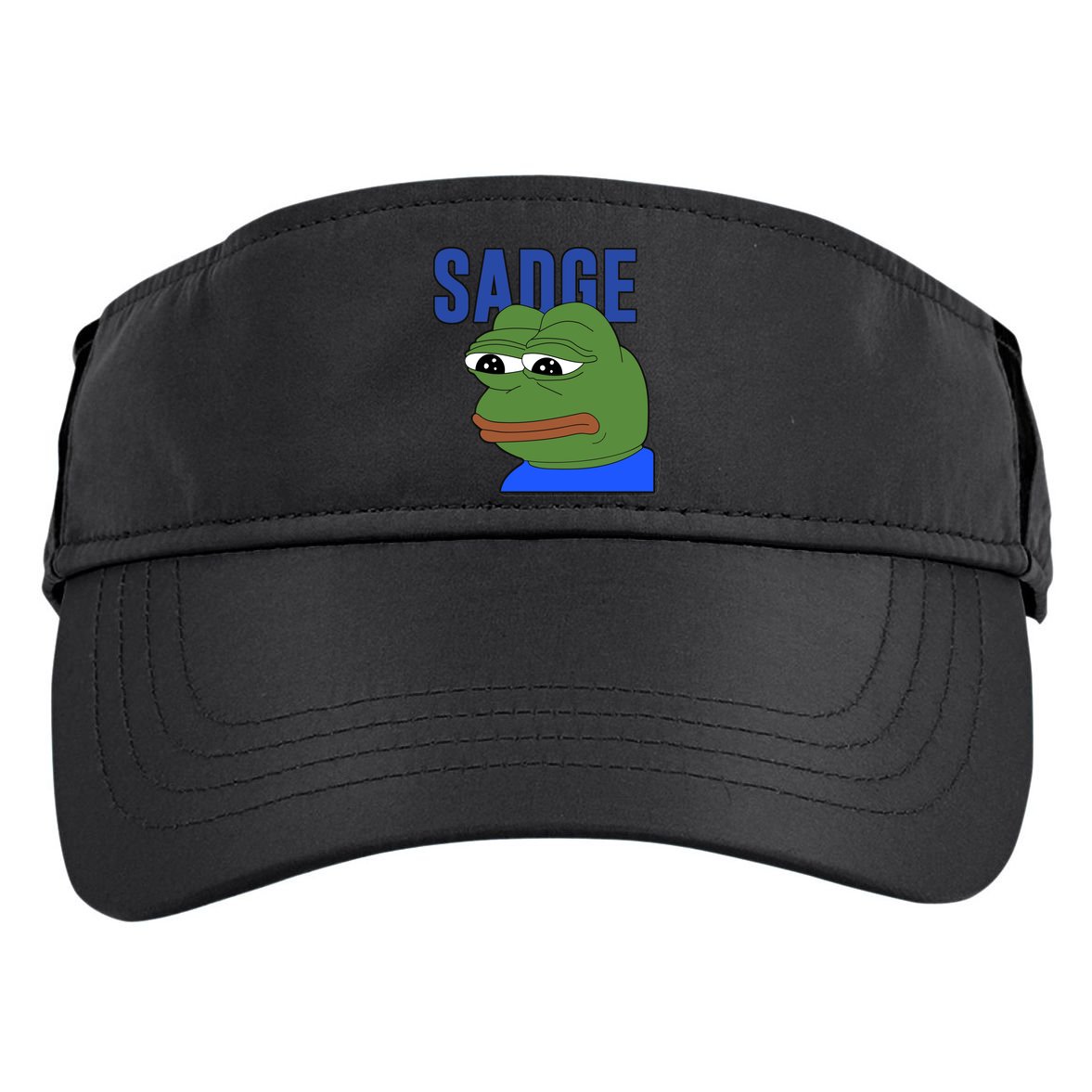 SADGE Meme Adult Drive Performance Visor